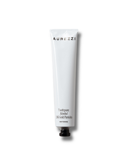 Toothpaste Menthol 24K Gold Particles Whitening